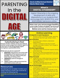 Digital Citizenship flyer